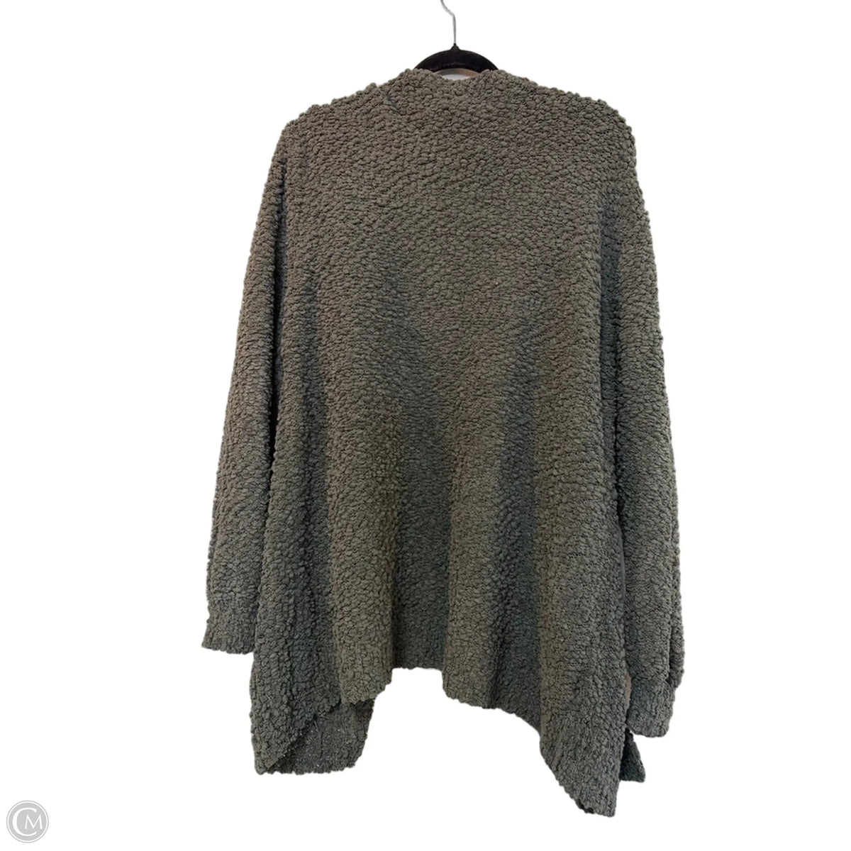 Cardigan By Zenana In Grey, Size: 1x