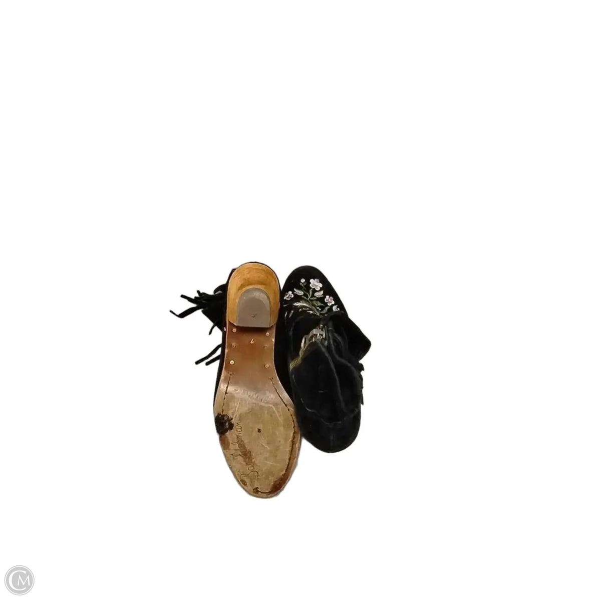 Boots Ankle Heels By Sam Edelman In Black, Size: 7