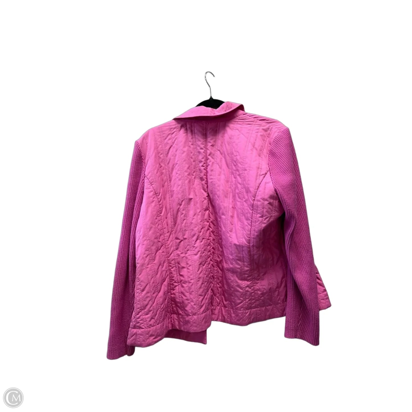 Jacket Puffer & Quilted By Sigrid Olsen In Pink, Size: Xl