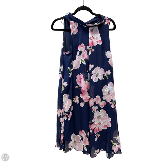Dress Casual Short By Robbie Bee In Floral Print, Size: 10