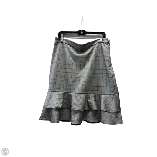 Skirt Mini & Short By Banana Republic In Plaid Pattern, Size: 14