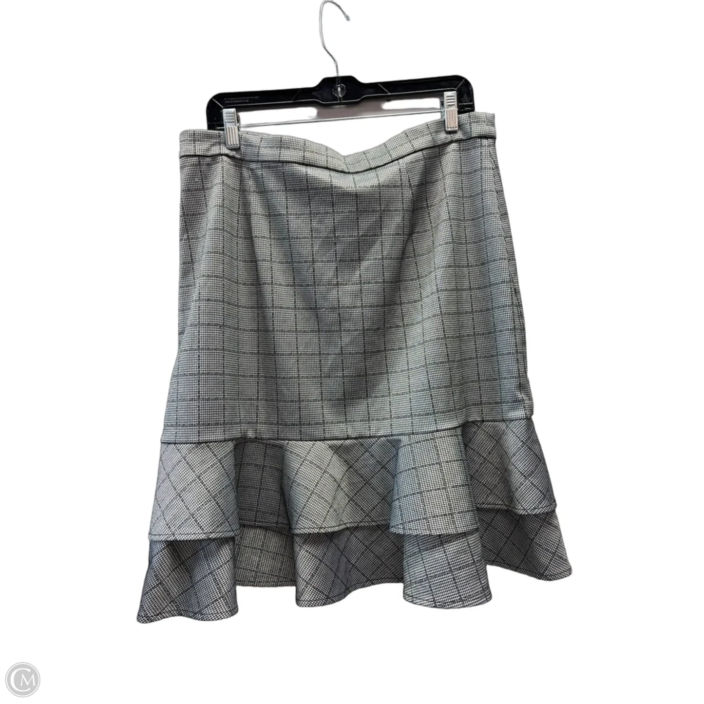 Skirt Mini & Short By Banana Republic In Plaid Pattern, Size: 14