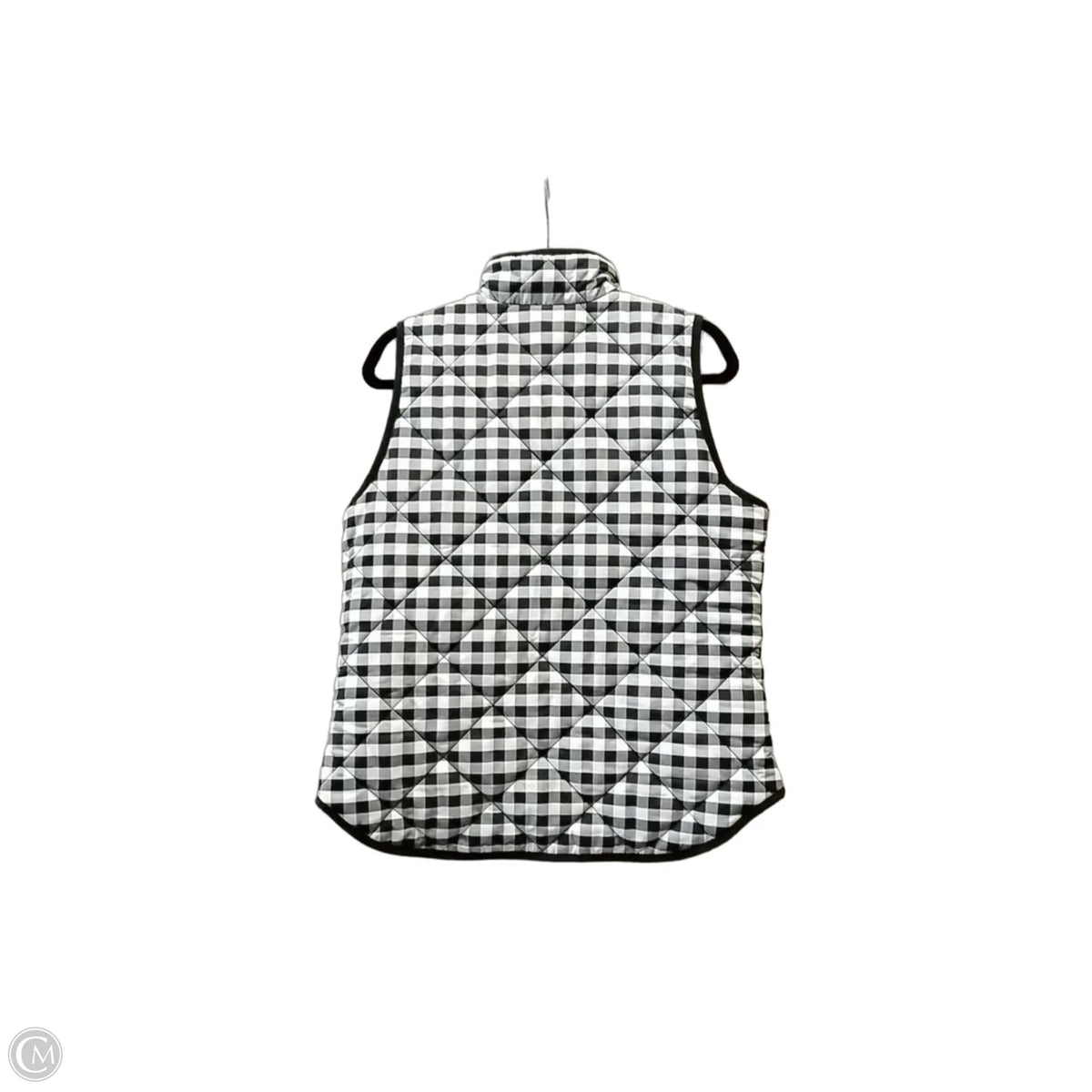 Vest Puffer & Quilted By Clothes Mentor In Plaid Pattern, Size: M