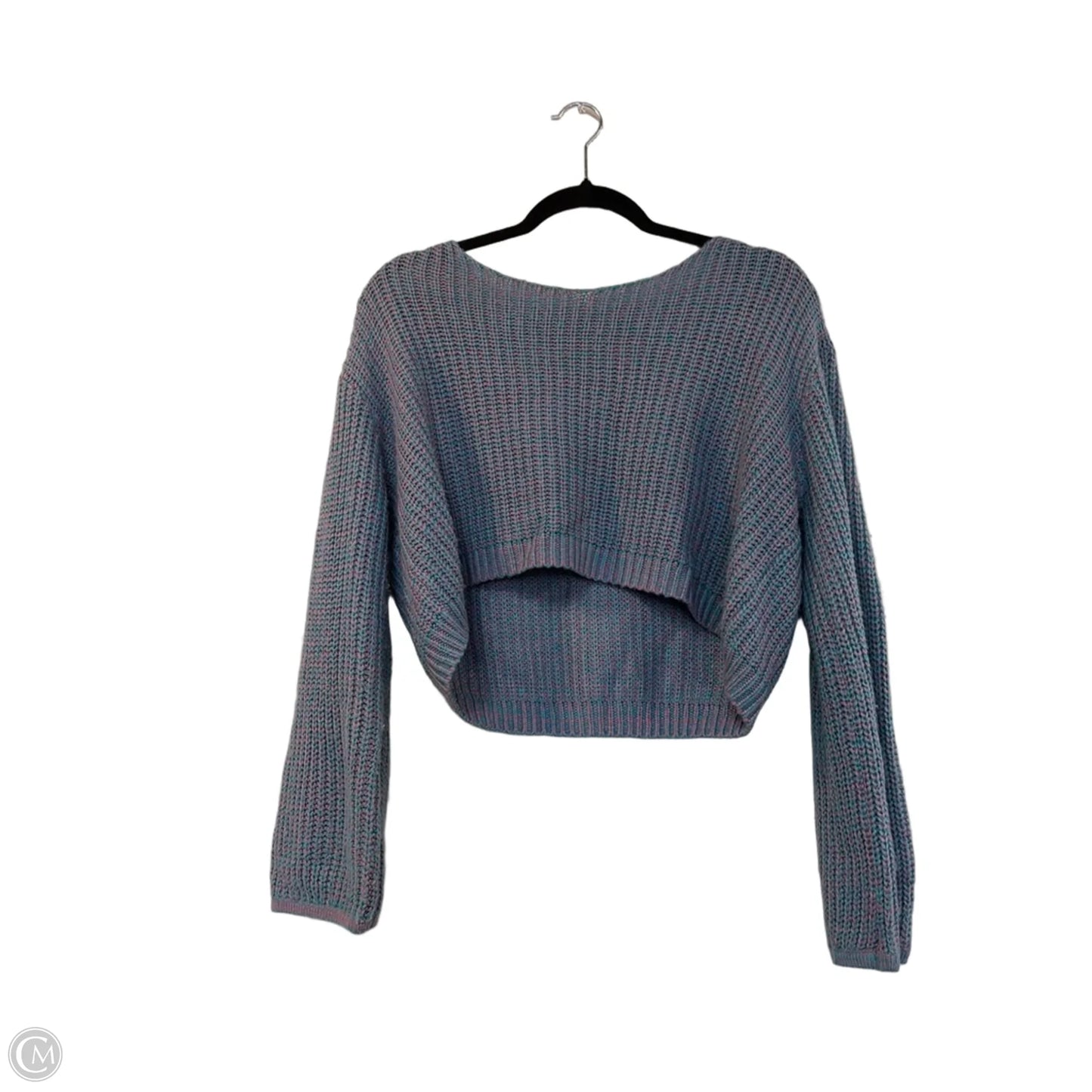 Sweater By Rubbish In Blue & Purple, Size: S