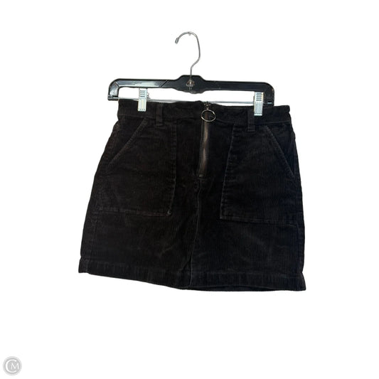 Skirt Mini & Short By Clothes Mentor In Black, Size: 8