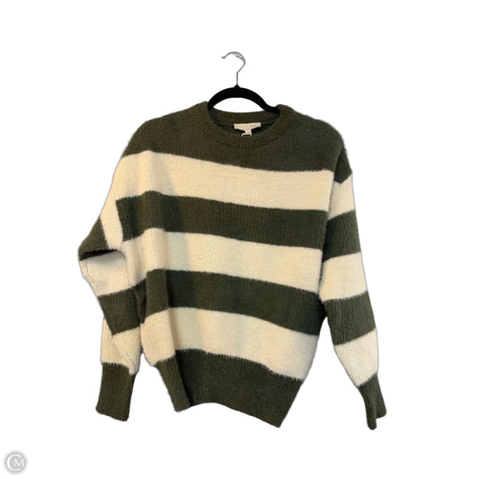 Sweater By Farmers Market In Striped Pattern, Size: S