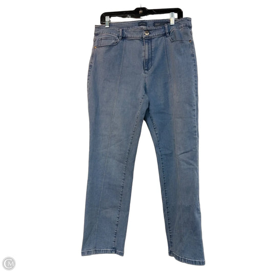 Jeans Skinny By J. Jill In Blue Denim, Size: 12