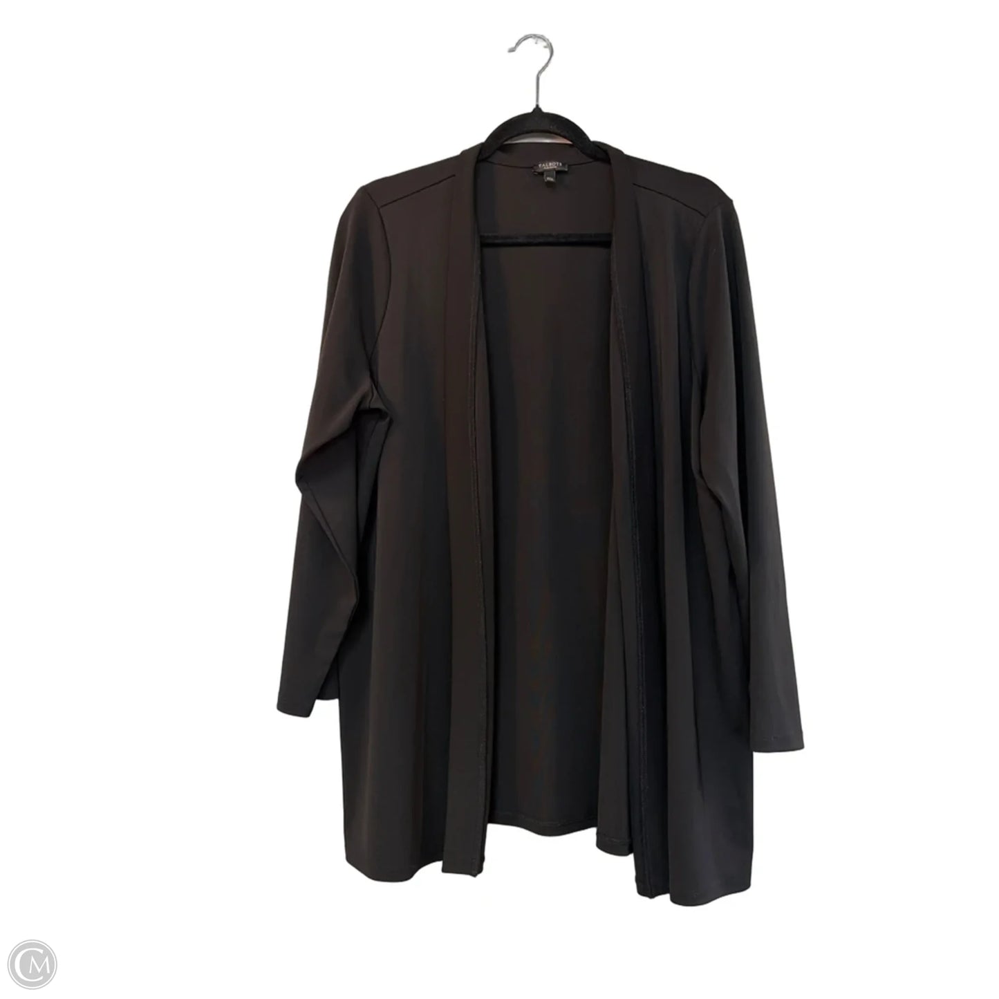 Cardigan By Talbots In Black, Size: 2x