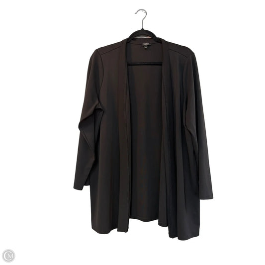 Cardigan By Talbots In Black, Size: 2x