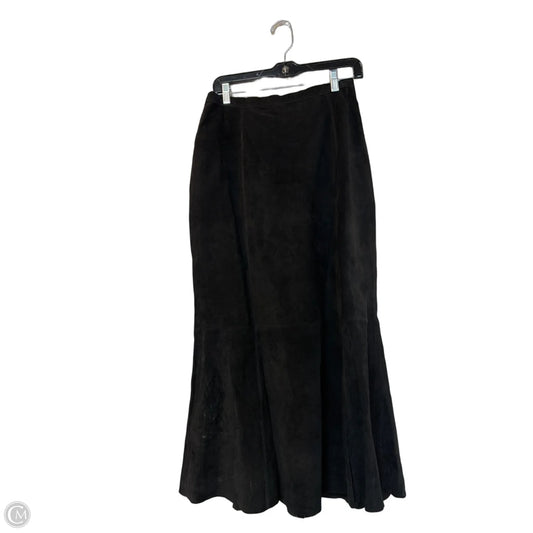 Skirt Midi By Chicos In Black, Size: M