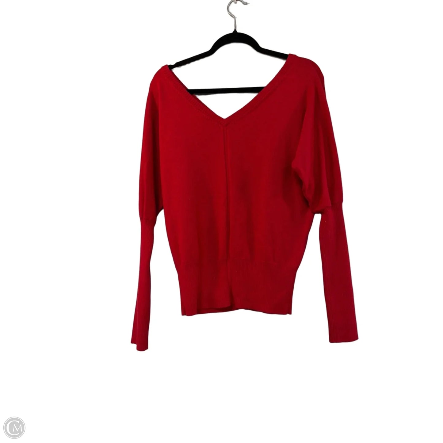 Sweater By Boston Proper In Red, Size: M