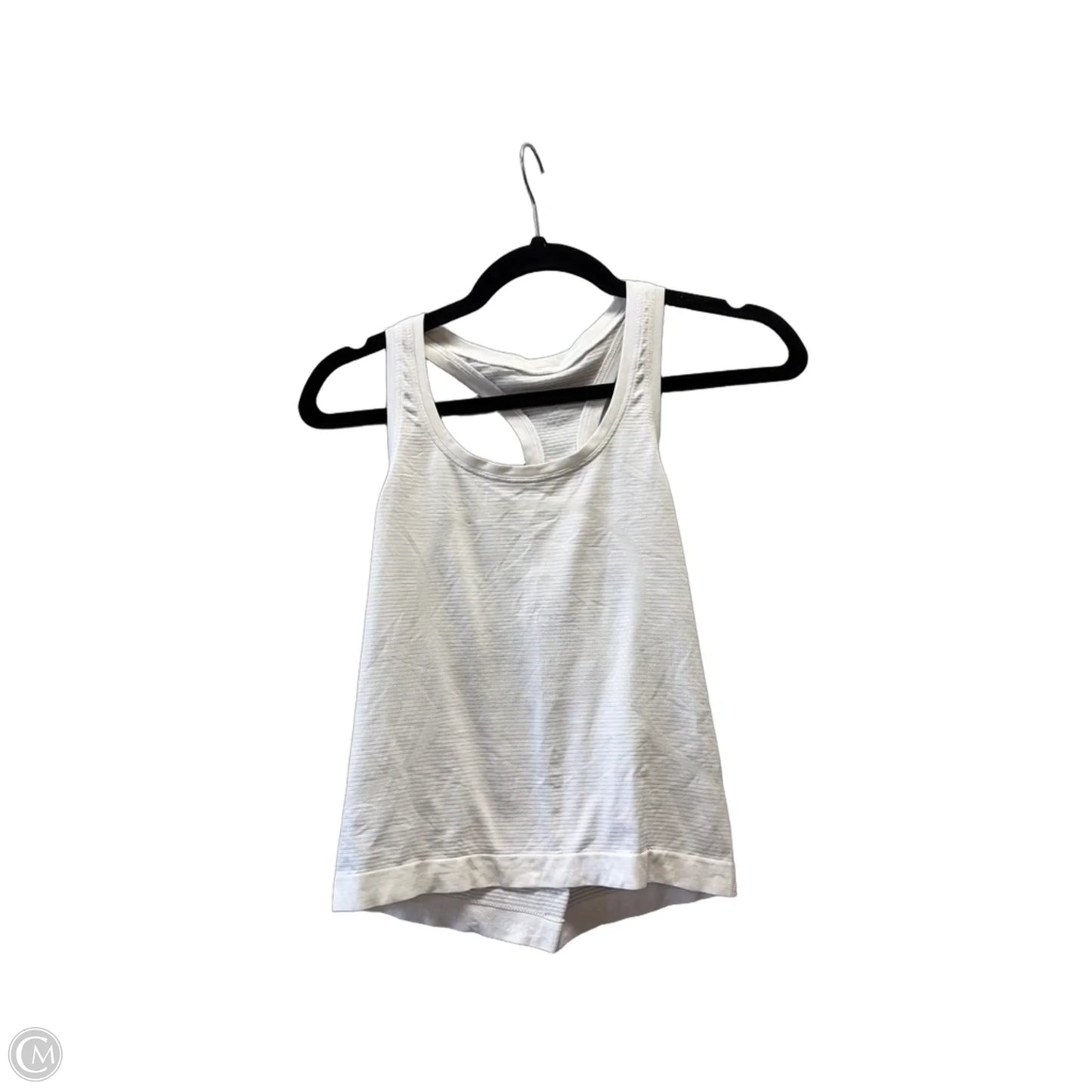 Athletic Tank Top By Lululemon In White, Size: S