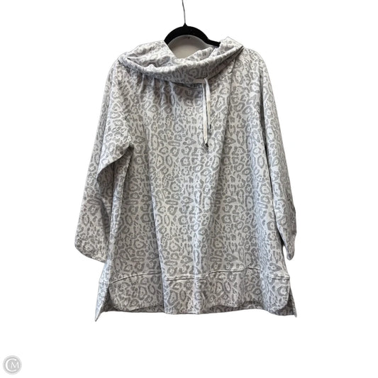 Sweatshirt Collar By Any Body In Animal Print, Size: 1x