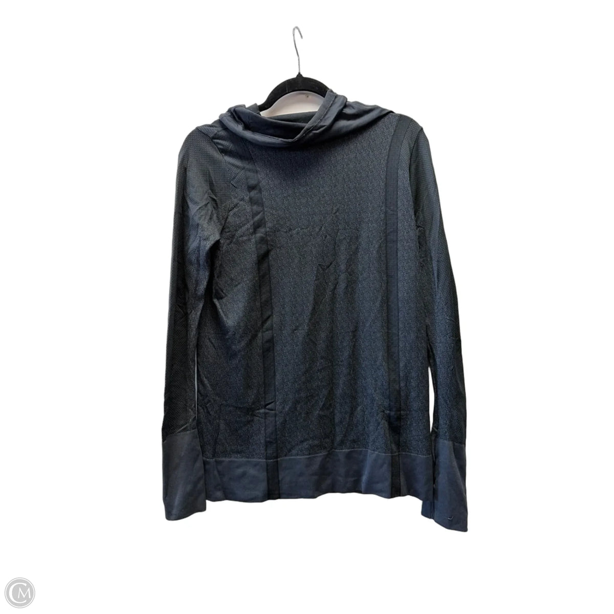 Athletic Sweatshirt Collar By Under Armour In Black, Size: M
