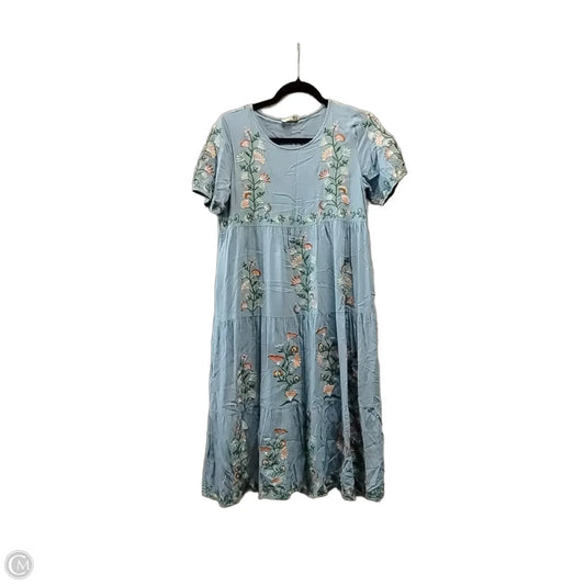 Dress Casual Maxi By Orange Creek In Blue, Size: S