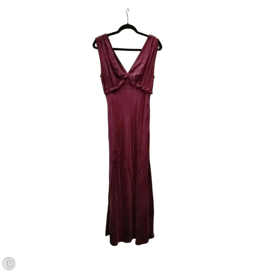 Dress Casual Maxi By Fifteen Twenty In Purple, Size: S
