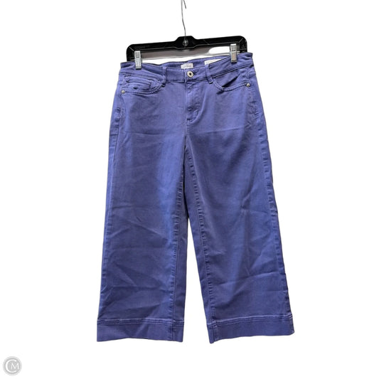 Jeans Wide Leg By J. Jill In Purple, Size: 6