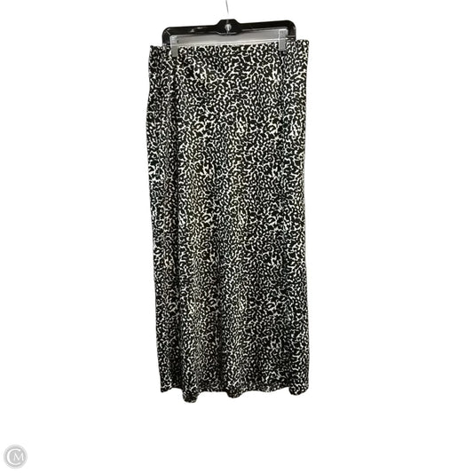 Skirt Maxi By A New Day In Black & White, Size: L