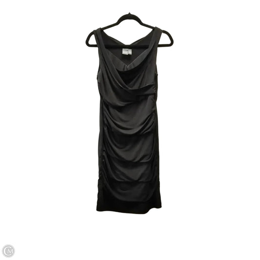 Dress Casual Midi By Muse In Black, Size: 8