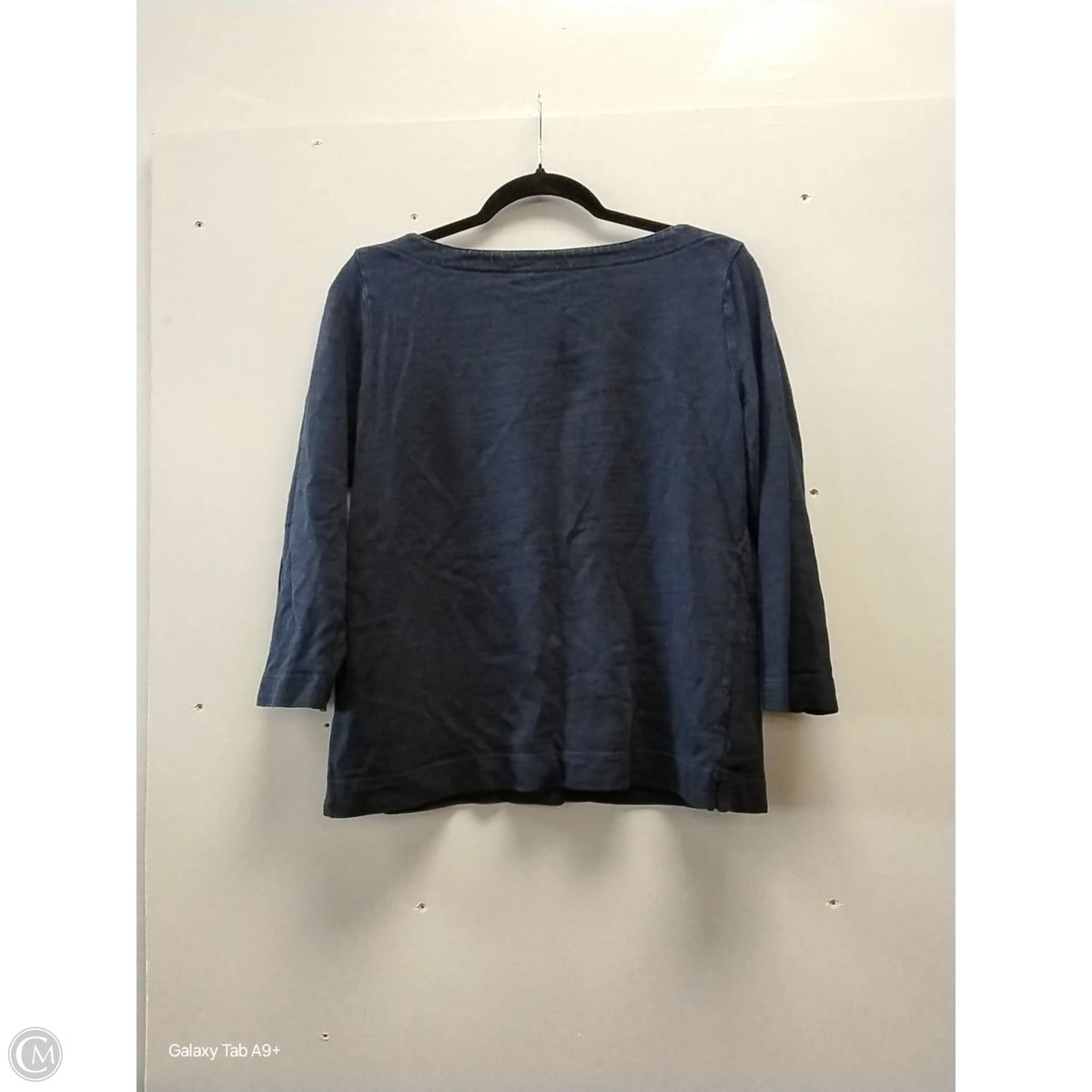 Top Long Sleeve By Loft In Blue, Size: M