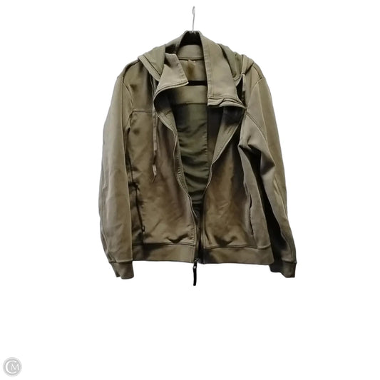 Athletic Jacket By Clothes Mentor In Green, Size: L