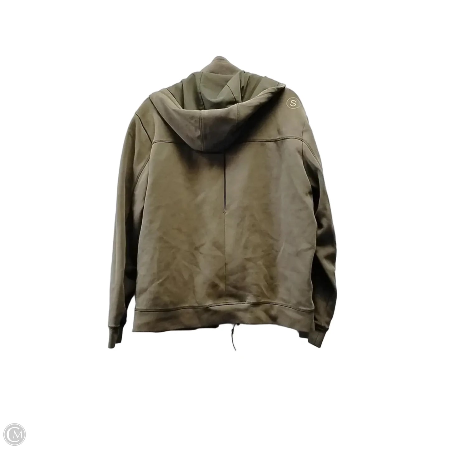 Athletic Jacket By Clothes Mentor In Green, Size: L