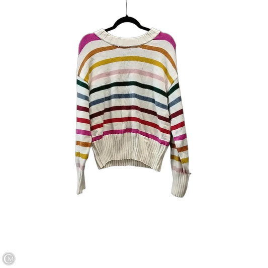 Sweater By Gap In Striped Pattern, Size: L