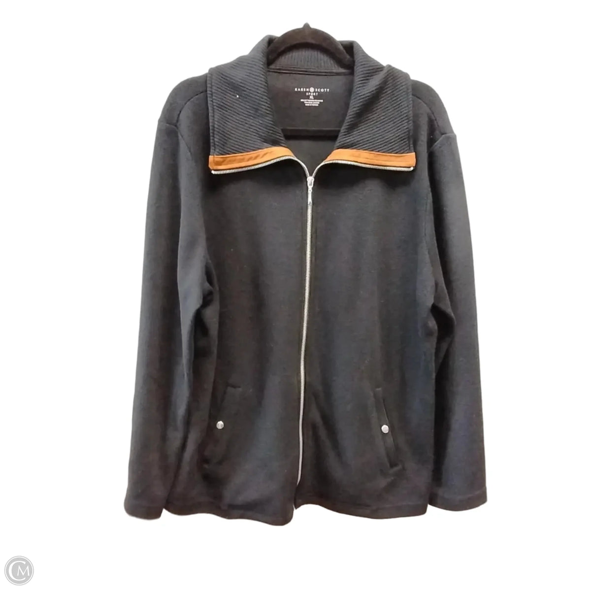 Jacket Other By Karen Scott In Black, Size: Xl