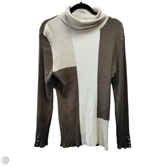 Sweater By Style And Company In Brown, Size: Xl