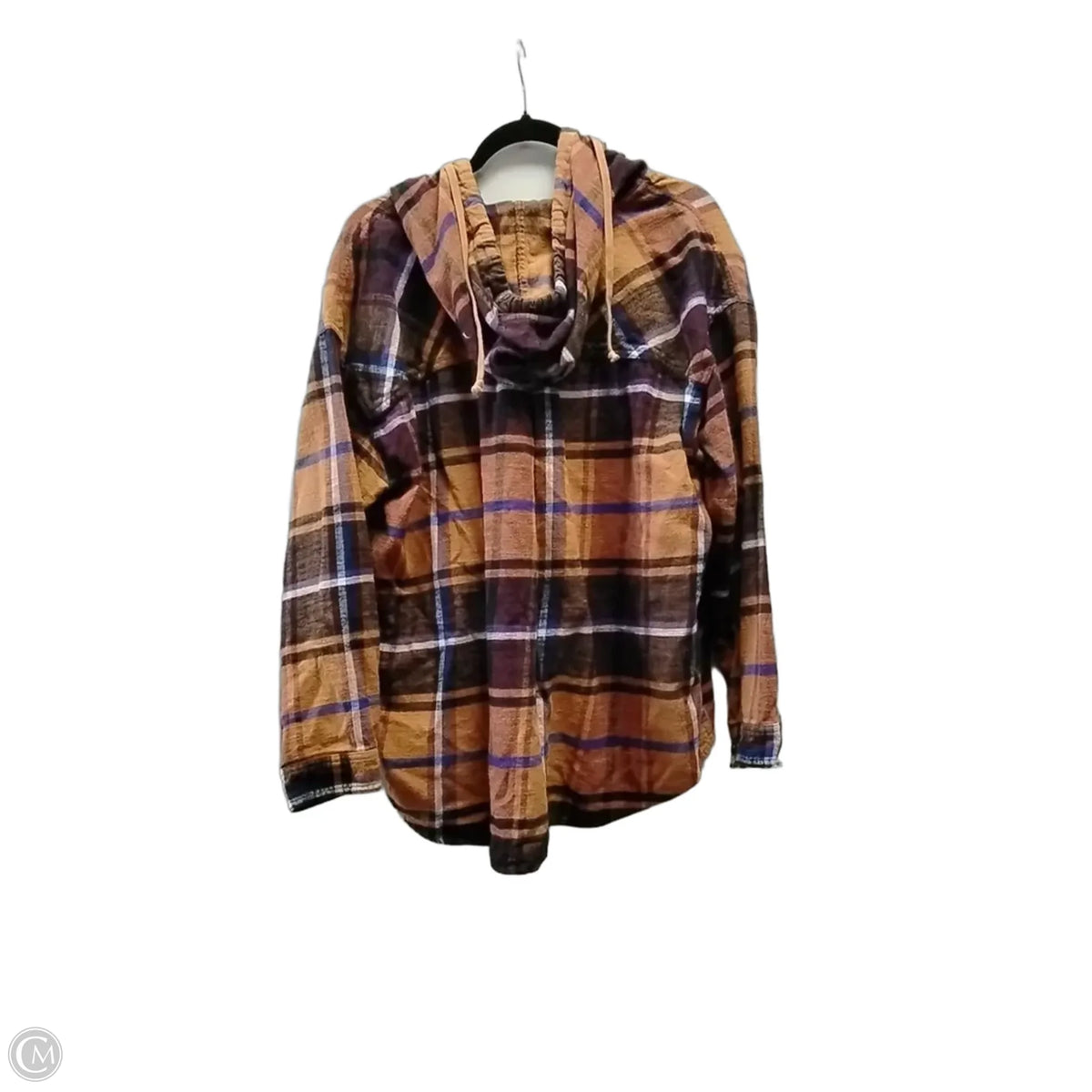 Jacket Shirt By Maurices In Plaid Pattern, Size: 1x