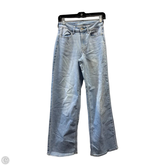 Jeans Wide Leg By Old Navy In Blue Denim, Size: 0