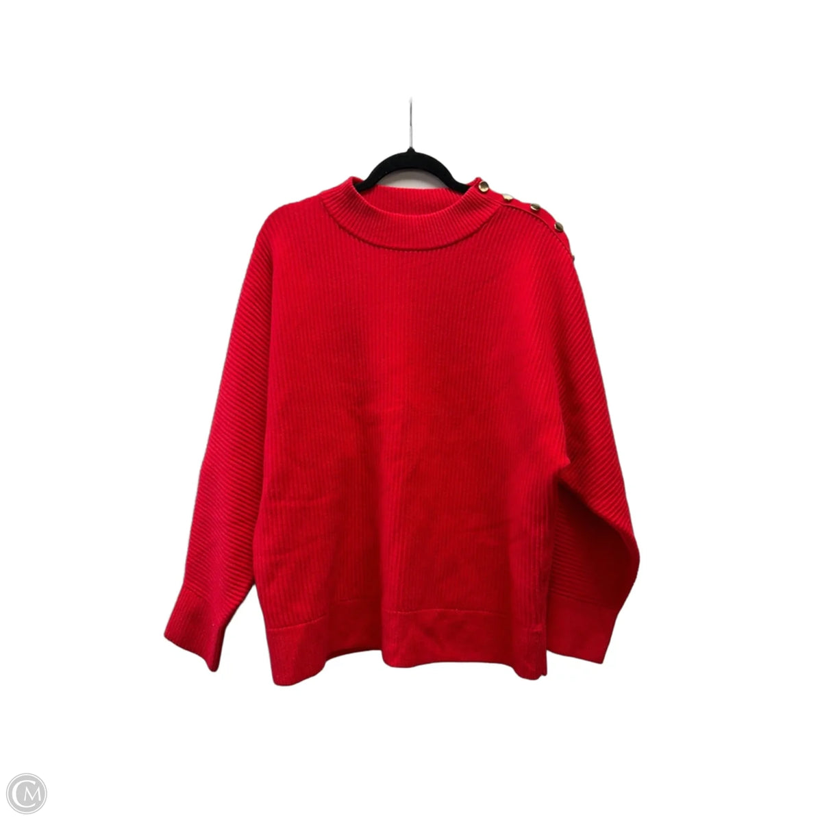 Sweater By Tahari In Red, Size: Xl