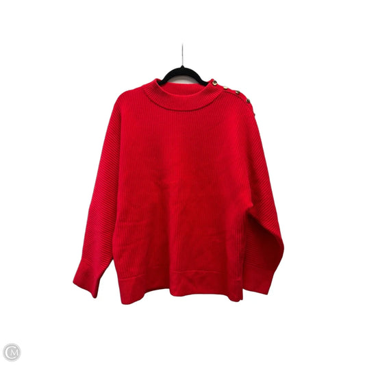 Sweater By Tahari In Red, Size: Xl