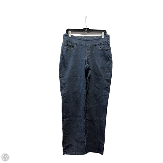 Jeans Straight By Clothes Mentor In Blue Denim, Size: 12