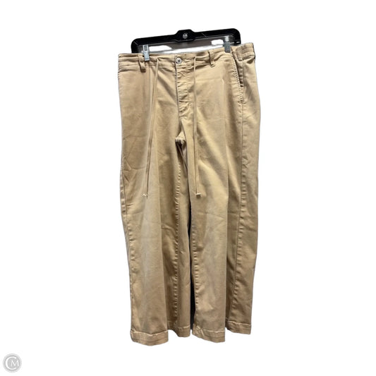 Pants Wide Leg By Sts Blue In Tan, Size: 10