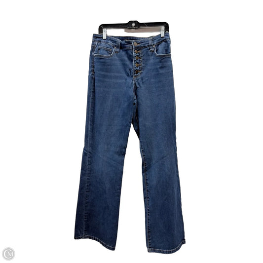 Jeans Straight By Kut In Blue Denim, Size: 12