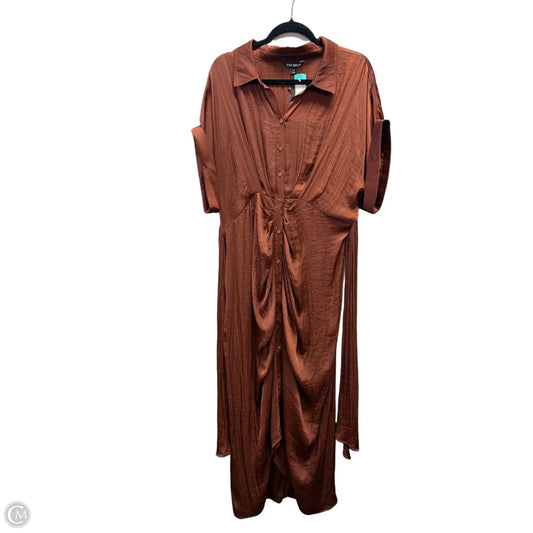 Dress Party Midi By Steve Madden In Copper, Size: 14
