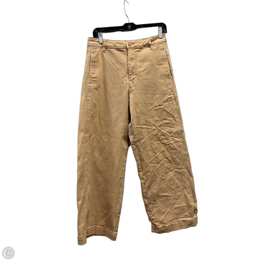 Pants Wide Leg By Vigoss In Tan, Size: 10