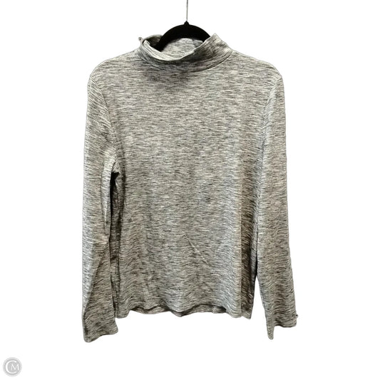 Top Long Sleeve By Lou And Grey In Grey, Size: Xl