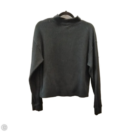 Sweatshirt Crewneck By Gap In Black, Size: M