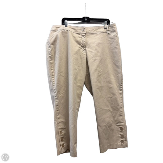Pants Chinos & Khakis By Tribal In Brown, Size: 16