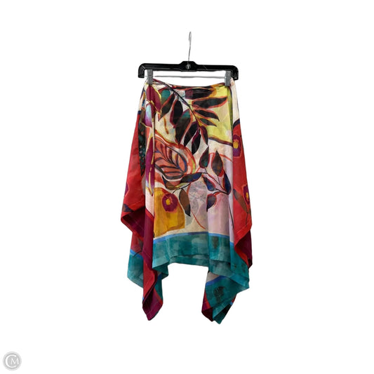 Shawl By Chicos In Floral Print, Size: M