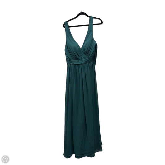 Dress Party Long By Azazie In Green, Size: 12
