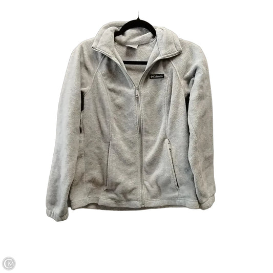 Athletic Jacket By Columbia In Grey, Size: S