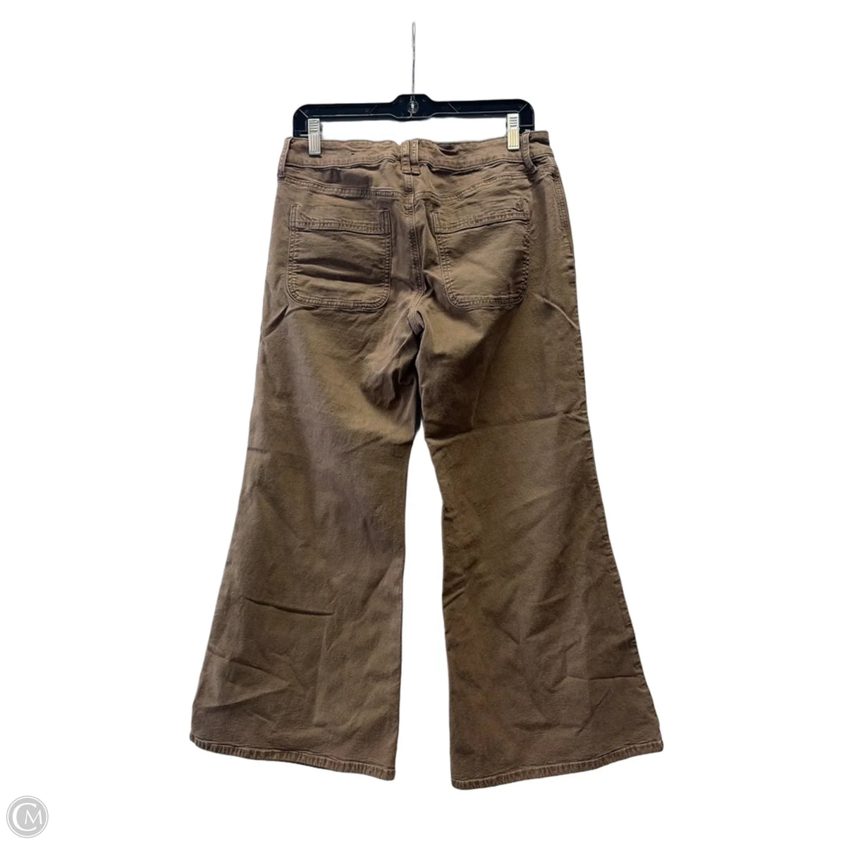Jeans Flared By American Eagle In Brown, Size: 8