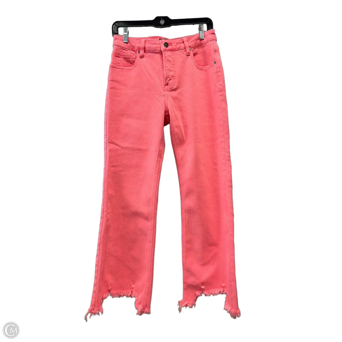 Jeans Flared By Clothes Mentor In Pink, Size: 6