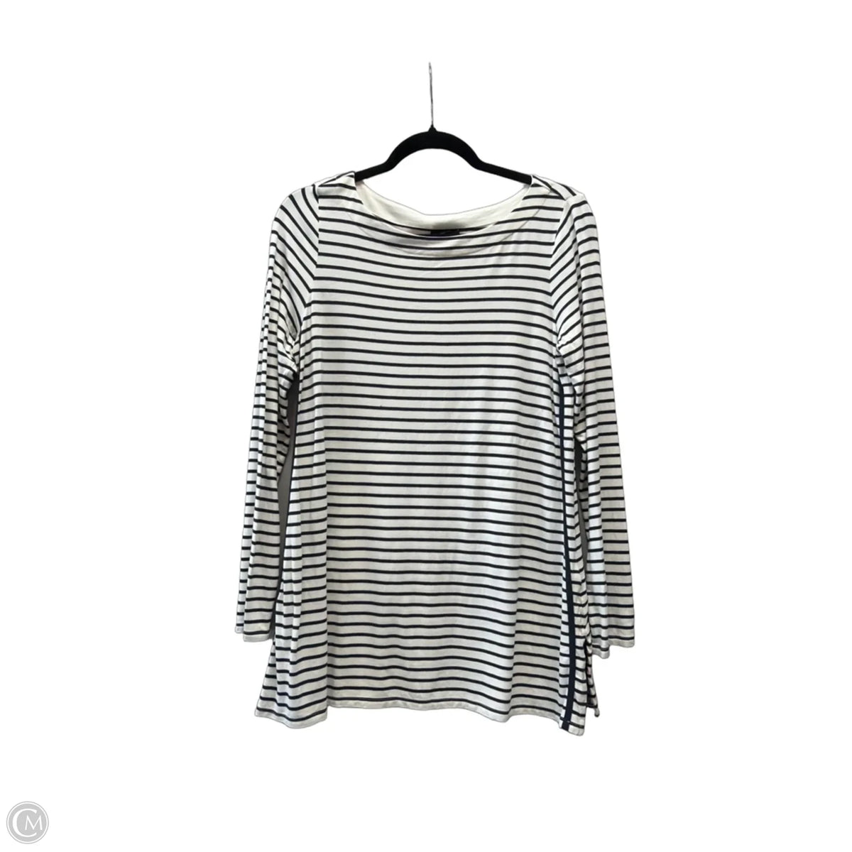 Top Long Sleeve By J. Jill In Striped Pattern, Size: S