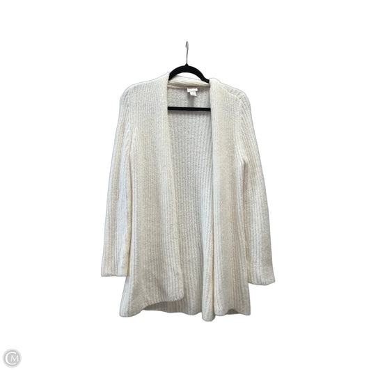 Sweater Cardigan By Zenergy By Chicos In White, Size: M