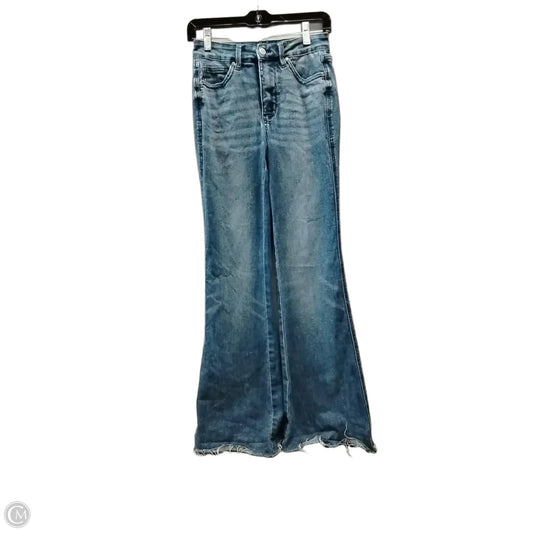 Jeans Flared By Judy Blue In Blue Denim, Size: 2