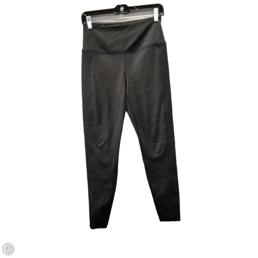 Athletic Leggings By Spyder In Black, Size: M